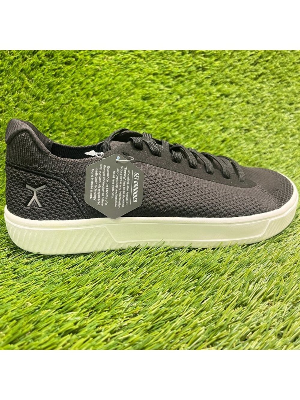 Flux Footwear Adapt Trainer Black Mens Size 8 Womens 9.5 Athletic Shoes Sneakers